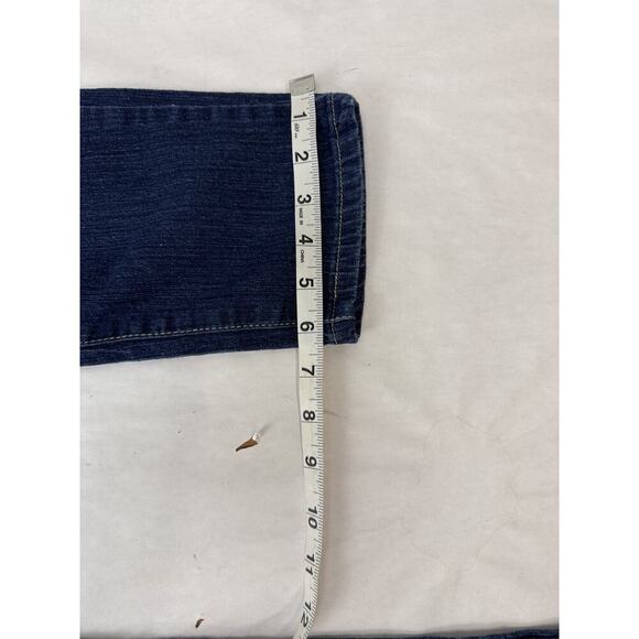 Vintage Y2K L2 Embellished Butterfly Pocket Levi's Butterfly Jeans Size 13 Taper - Picture 9 of 9